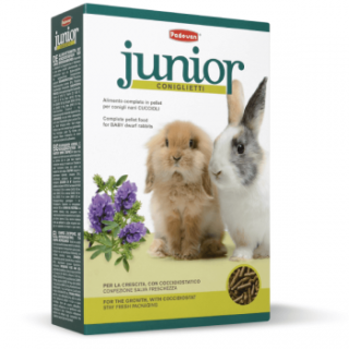 Hrana pentru iepuri Padovan Junior 850 gr