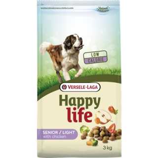 Happy Life Senior pui si legume, hrana uscata caini seniori sau obezi, Versele Laga 3 kg