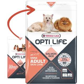Opti Life Skin Care, hrana uscata caini mici cu probleme de piele, Versele Laga, 2,5 kg