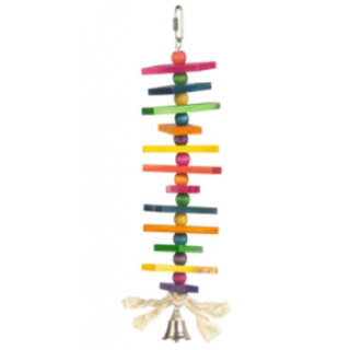 Jucarie din lemn pentru pasari Wixie 35 cm