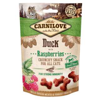 Carnilove Cat Crunchy Snack Duck with Raspberries 50 GR.