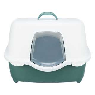 Davio Litiera pisici, cu Filtru Carbon si Capac, 56 × 39 × 39 cm, Vernil