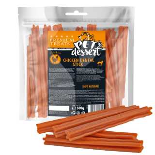 LSDC-36 CHICKEN DENTAL STICK 500g