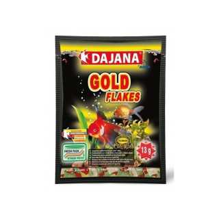 Dajana Pet Hrana speciala completa Pesti Aurii si Rosii, Gold Fulgi Plic 13 GR.