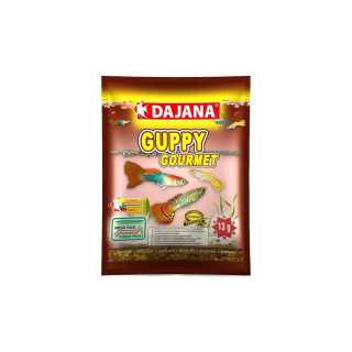 Dajana Pet Hrana completa, pentru Pesti Guppy, Fulgi Guppy Gourmet 80 ml
