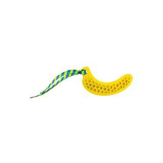 KidDog Jucarie HipHop, pentru Caini Juniori, Dental Banana 12 cm