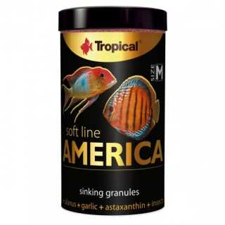 Tropical Aliment moale pentru pesti omnivori și carnivori din America de Nord și de Sud TROPICAL SOFT LINE, marime M, 250ML/150 Gr.