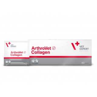 Vet Expert Supliment pentru Articulatii Caini si Pisici ArthroVet Collagen II 2.5 GR. Vet Expert 60 plicuri