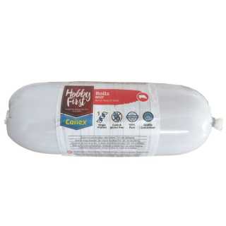 HOBBY FIRST Hrana complementara rulou caini cu carne de VITA 400 GR.