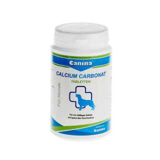 CANINA® Supliment alimentar cu Calciu - Caini CALCIUM CARBONAT 350 GR. aprox. 350 Tabs.