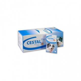 CEVA Tratamentul si controlul infestatiilor cu cestode si nematode comune cainilor adulti si tineretului CESTAL PLUS CHEW- Cutie 8 Tablete