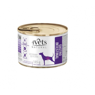 DIETA VETERINARA GASTRO INTESTINAL SUPPORT PENTRU CAINI 4VETS, 185 G