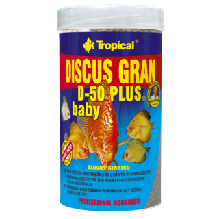 Tropical Hrana bogata in Proteine, pentru Pesti Tineret, Tropical Hrana proteica Pesti, D-50 PLUS Tropical Fish, 250ml/130 Gr.