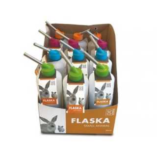 M-Pets Adăpători pentru Rozătoare - FLASKA Small Animals, 450 ml, Set x 12 buc.