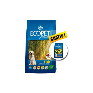 Ecopet Natural Fish Mini 12 kg