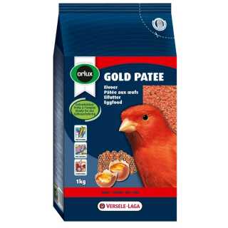 Versele Laga Hrana complemetara pentru pasari exotice Gold Patee Red Canari VL 1KG.