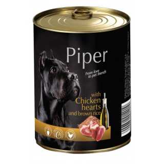 HRANA UMEDA PIPER ADULT, INIMI DE PUI SI OREZ BRUN, 400 G