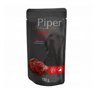 HRANA UMEDA PIPER PLATINUM PURE, VITA SI OREZ BRUN 150 G