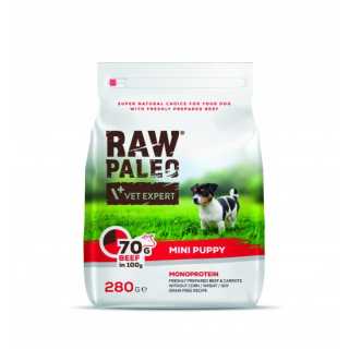 HRANA USCATA, RAW PALEO VITA, PUPPY, RASE MICI, 280G
