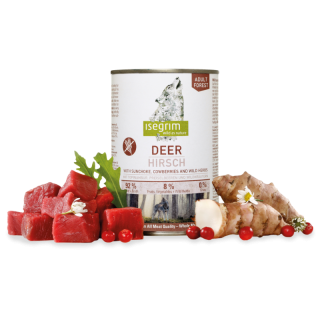 Conserva Isegrim Dog Adult - Deer 400 Gr.