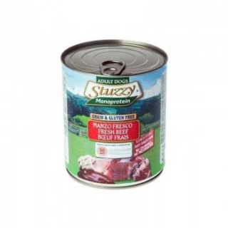 Hrana umeda pentru caini Stuzzy Monoprotein cu vita 400 g