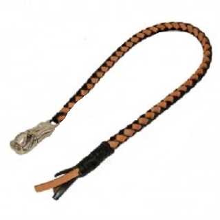 Lesa piele impletita pentru cai 15 mm/90 cm