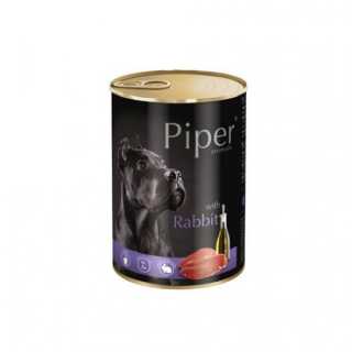HRANA UMEDA PIPER ANIMALS, IEPURE, CONSERVA,  400  GR.