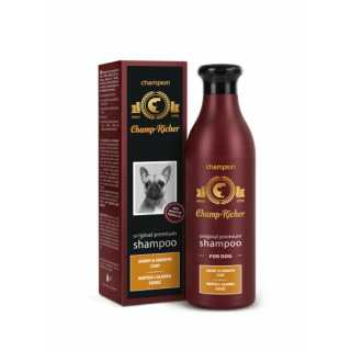 CHAMP RICHER Sampon Profesional, pentru CAINI cu BLANA SCURTA SI MATASOASA, 250 ml