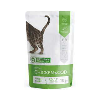 NATURES PROTECTION Cat Urinary Health with Chicken&Cod (100 g)