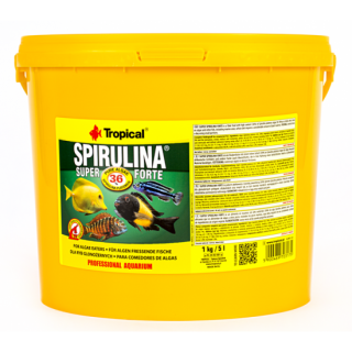 Tropical Hrana Pesti, cu scufundare lenta, SPIRULINA FORTE Tropical Fish, 36% 1000 ml/ 200 GR.