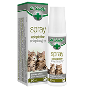 Dr Seidel Spray pentru Pisici, cu actiune calmanta, Dr. Seidel, 90 Ml.