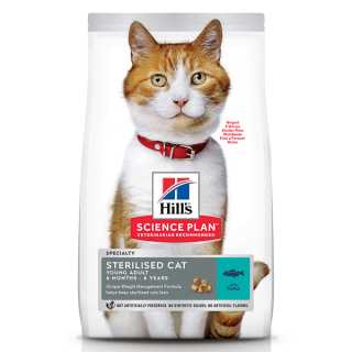 Hill's SP Feline Young Adult Sterilised Tuna 3 KG.
