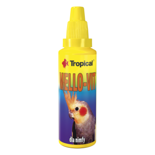 Tropical Supliment cu Vitamine si Minerale, pentru Nimfe, MELLO-VIT COCKATIEL 30 Ml.