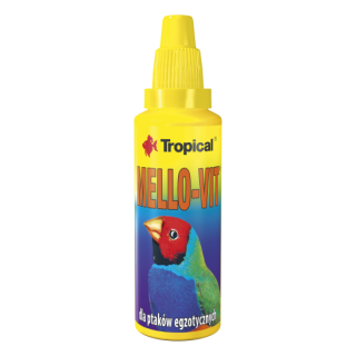Tropical Supliment alimentar Pasari Exotice, MELLO-VIT EXOTIC BIRDS- 30 ml.