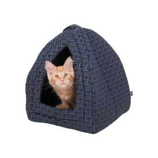 Trixie Cos Ferris, Comfortabil, pentru Pisici, albastru, Dimensiuni 32 x 42 x 32 cm .